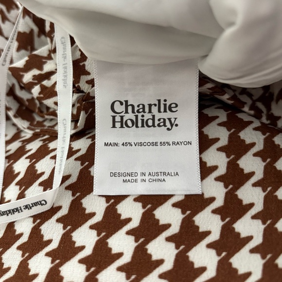 NWT Charlie Holiday Lola Wide Leg Pants - Picture 9 of 12